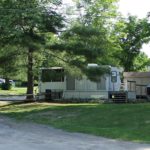 View with trailers