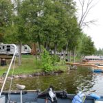 Waterfront trailer sites